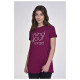Target Γυναικεία κοντομάνικη μπλούζα Long T-Shirt Single Jersey "Mind"